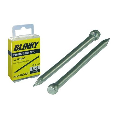 BLINKY PUNTE FERRO IN GRUPPINO BLISTER MM. 5X15