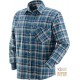 CAMICIA FLANELLA SCOZZESE MANICA LUNGA  TG  M L XL XXL