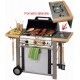 CAMPINGAZ BARBECUE A GAS ADELAIDE 3L DLX 14 KW CON FORNELLO 203658