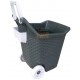 Carrello multiuso per giardino Bama Kart muschio 76 lt. ideale anche come portalegna cm. 59x50x72h