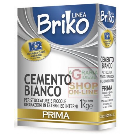 CEMENTO BIANCO PER STUCCATURE KG. 1