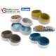 Ciotola doppia mangime e riserva acqua Bama Ciottolotto Large cm. 44x27x12h