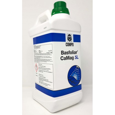 COMPO BASFOLIAR CAMAG CORRETTIVO FOGLIARE A BASE DI CALCIO E MAGNESIO LT. 5