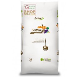 CONCIME ORGANICO PELLETTATO SULFUR BIOLOGICO CON zolfo KG. 25