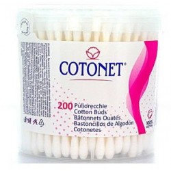 COTONET PULIORECCHIE COTTON FIOC CARTA 200 PZ. BIODEGRADABILI IN BARATTOLO