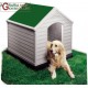 CUCCIA PER CANI DOG HOUSE KETER TETTO COLOR VERDE CM 95x99x99h EXTRA LARGE