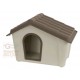 CUCCIA PER CANI IN RESINA COLORE BEIGE TORTORA cm. 57,3x39,4x41,8h.