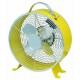 BLINKY VENTILATORE DA TAVOLO MOD. GIOVE GIALLO DIAM. CM. 20