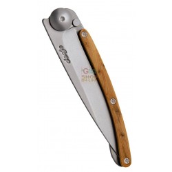 DEEJO WOOD 37G JUNIPER WOOD COLTELLO CHIUDIBILE LAMA INOX CM. 20,5