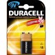 DURACELL PILA ALCALINA TRANSISTOR MN1604 PZ.1