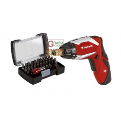 Einhell Cacciavite a batteria litio 3,6v 1,5ah mod. TE-SD 3,6 Li con kit