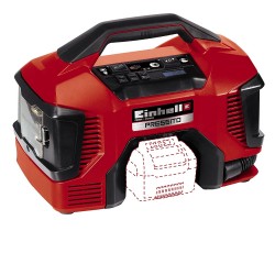 Einhell Compressore IBRIDO corrente E batteria TE-AC 18/11 Li AC senza batteria