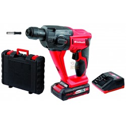 Einhell Martello Tassellatore a batteria 18v 1,5 ah 3 funzioni TE-HD 18 Li con kit