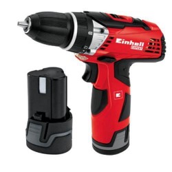 Einhell Trapano avvitatore CON 2 batterie litio 12v 1,3ah TE-CD 12 Li