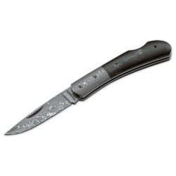 BOKER COLTELLO CHIUDIBILE LAMA DAMASCATA BLACK BONE DAMASCUS