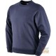 FELPA A GIROCOLLO MANICA LUNGA 50% COTONE 50% POLIESTERE  280 GR MQ  COLORE BLU  TG  M L XL XXL