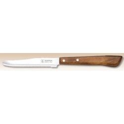 BONOMI COLTELLO DA TAVOLA MANICO IN LEGNO RESINATO CM. 11