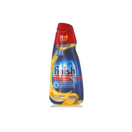 FINISH GEL CONCENTRATO 26+6 LAVAGGI 650 ML. LIMONE