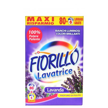 FIORILLO DETERSIVO BUCATO IN LAVATRICE LAVANDA 86 MISURINI KG. 6