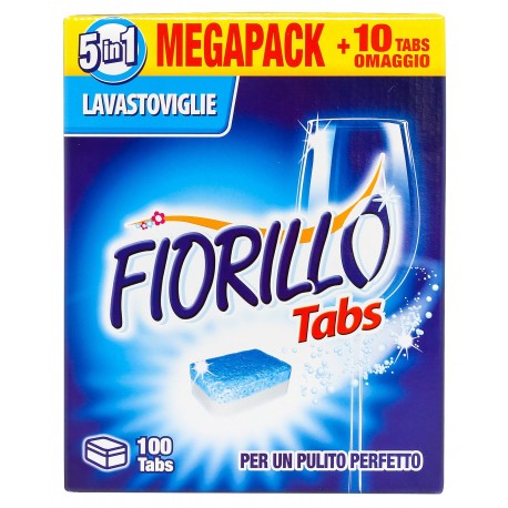 FIORILLO DETERSIVO PER LAVASTOVIGLIE 100 TABS