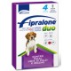 FIPRALONE DUO SPOT ON GATTO ANTIPARASSITARIO PER CANI MEDIA TAGLIA DA KG. 10 A 20 PZ. 4