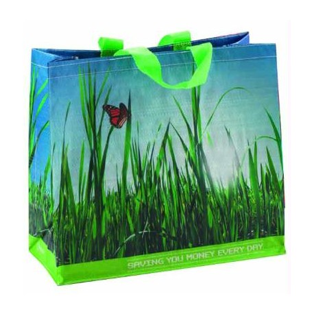 BORSA SPESA GREEN FLY CM. 38X43X20