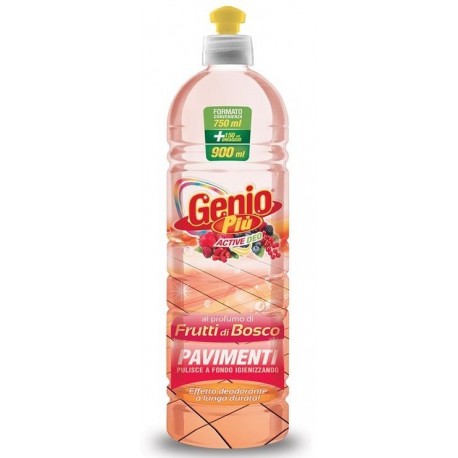 GENIO PIU DETERGENTE PER PAVIMENTI FRUTTI DI BOSCO ml. 900