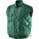 GILET COTONE POLIESTERE  COLORE VERDE  TG  S M L XL XXL XXXL