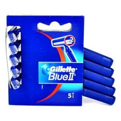 GILLETTE BLUE II RASOIO BILAMA 5 PZ.