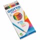 GIOTTO STILNOVO PASTELLI A COLORI A LEGNO PZ. 12