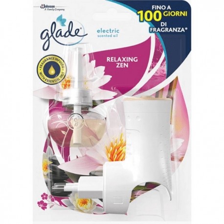 GLADE ESSENTIAL OIL ELETTRICO DIFFUSORE CON RICARICA RELAXING ZEN ml. 20