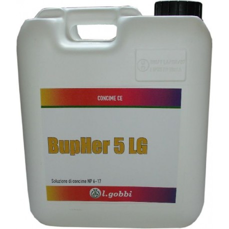 GOBBI BUPHER 5 LG CONCIME ACIDIFICANTE PER SOLUZIONI ANTIPARASSITARIE KG. 6