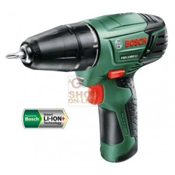 BOSCH TRAPANO A BATTERIA LITIO 10,8V  PSR 1,5 AH 1080 LI 0603985002