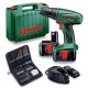 BOSCH TRAPANO AVVITATORE PSR 14,4 CON 2 BATTERIE 1,2 AH