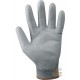 GUANTI NYLON RICOPERTI IN POLIURETANO  TG  6 7 8 9 10  ECONOMICI  COLORE GRIGIO