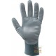 GUANTI TESSUTO SINTETICO PALMO IMPREGNATO IN NITRILE  DORSO AERATO  COLORE GRIGIO  TG  7 8 9 10