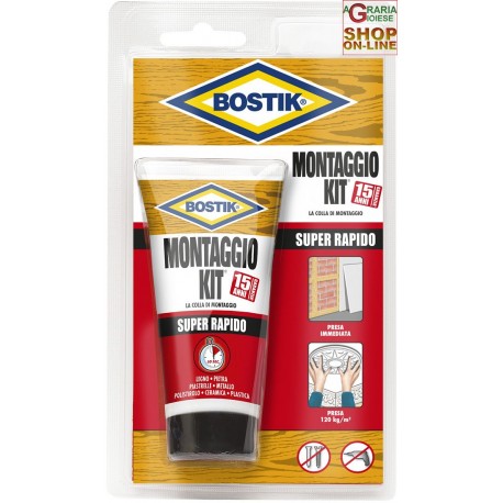 BOSTIK ASSEMBLER MONTAGGIO KIT SUPER RAPIDO GR. 100