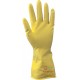 GUANTO LATTICE CON BORDINO SALVAGOCCIA  COLORE GIALLO  TG  S M L XL