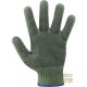 GUANTO NYLON POLIESTERE VERDE PALMO PUNTINATO  TG  U D