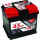 HIGH CAR BATTERIA PER AUTO 45Ah 12V SPUNTO 340A CM. 20,7x17,5x17,5h.