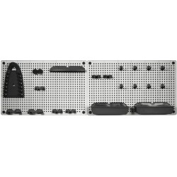 KETER SET 2 PANNELLI PORTAUTENSILI CON 20 ACCESSORI CM. 50x7x31h.