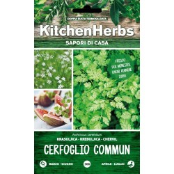 KITCHEN HERBS SEMI DI CERFOGLIO COMMUN