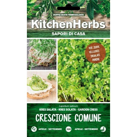 KITCHEN HERBS SEMI DI CRESCIONE COMUNE