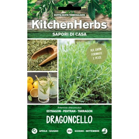 KITCHEN HERBS SEMI DI DRAGONCELLO