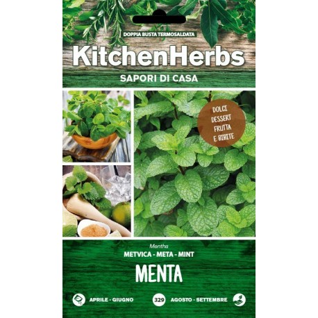 KITCHEN HERBS SEMI DI MENTA