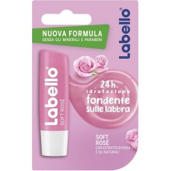 LABELLO BURROCACAO SOFT ROSE' 24H DI IDRATAZIONE CON ESTRATTO DI ROSA E OLI NATURALI 5 5 ML