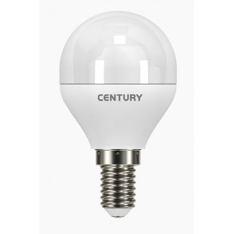 LAMPADA CLASSICA A LED LUCE CALDA E14 ECOLIGHT A SFERA WATT. 6 PZ. 3