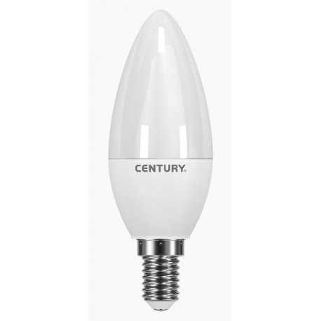 LAMPADA CLASSICA A LED LUCE FREDDA E14 ECOLIGHT A CANDELA WATT. 6 PZ. 3