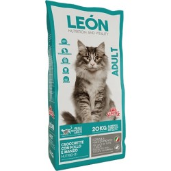 LEON CAT MANGIME PER GATTI CROCCHETTE ADULT KG. 20