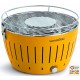 LOTUSGRILL LOTUS GRILL BARBECUE DA TAVOLO PORTATILE PER ESTERNO GIALLO YELLOW